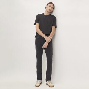 Everlane Uniform The Slim 4-Way Stretch Organic Jean in Washed Black